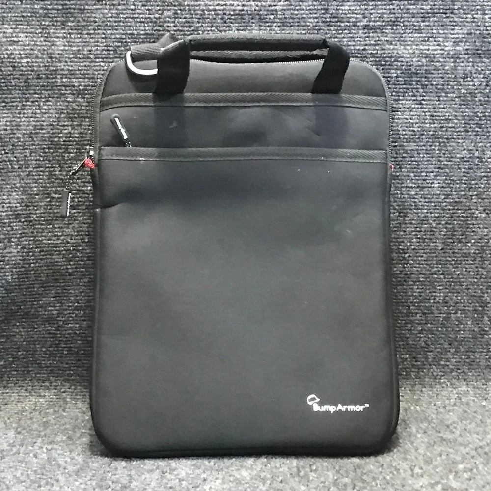 Bump Armor Protective Laptop Tablet Sleeve Black‎ Carry Bag Slim Tech Accessory